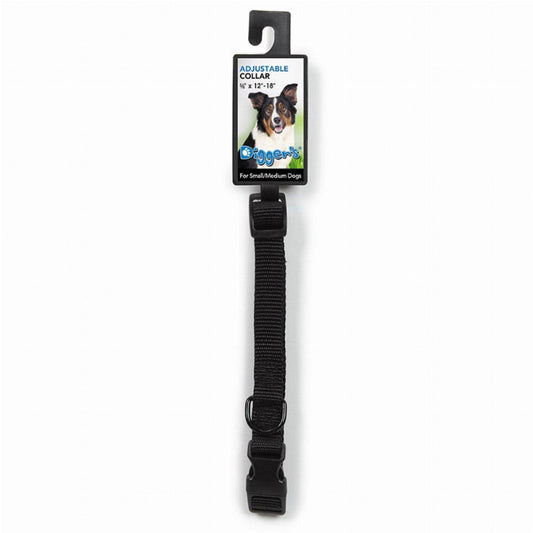 DGR Elegant Adjustable Black Collar 5/8in-0