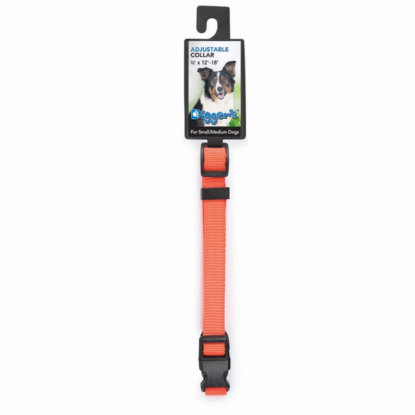 DGR Elegant Adjustable Black Collar 5/8in-3