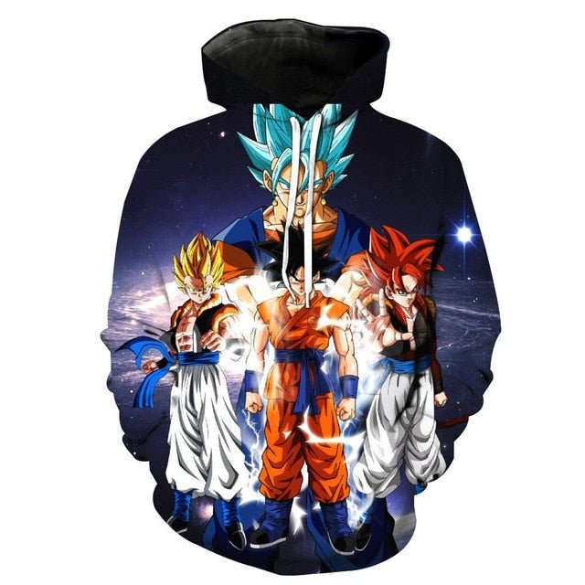 Dragon Ball Z Goku 3D Hoodie Coat Men Women Sweatshirts 3D Hoodies Pullovers Outerwear Hoodie Jacket-12