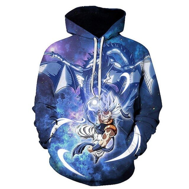 Dragon Ball Z Hoodies 3D Hooded Pullover Coats Sportswear Sweatshirt Dragonball Super Saiyan Son Goku Vegeta Outfit Outwear Tops-21