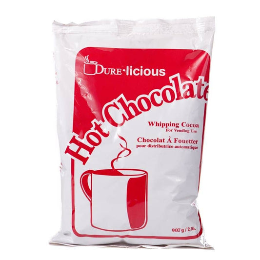 Dure Foods - Dure-Licious Hot Chocolate Mix - 12 x 907gr. bags per case-0