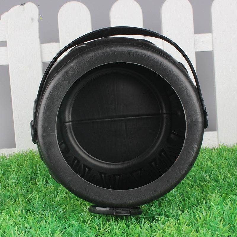 Creative Halloween Black Witch Flame Barrel Ornament