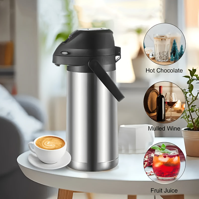 Thermal Air Pot Jug Stainless Steel (1.9L)-4