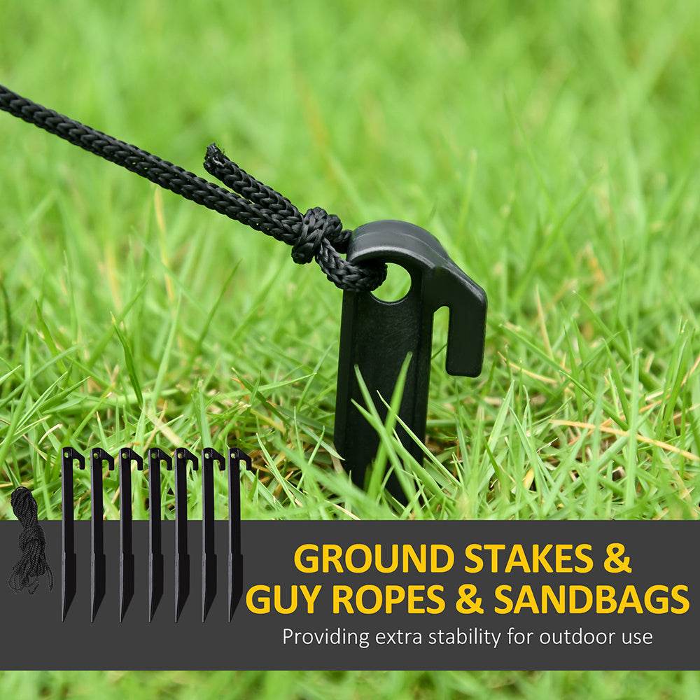 7.5ft Inflatable Halloween Pumpkin Ghost Family, Blow Up LED Display For Garden Indoor Outdoor