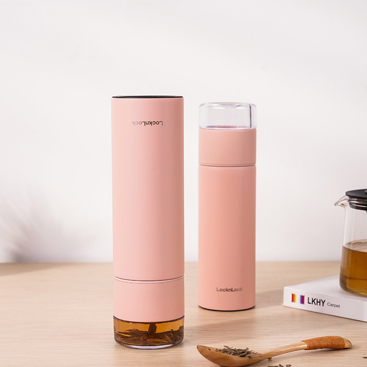 Enjoy Tea 400ml Redbean Insulated Water Bottle-4