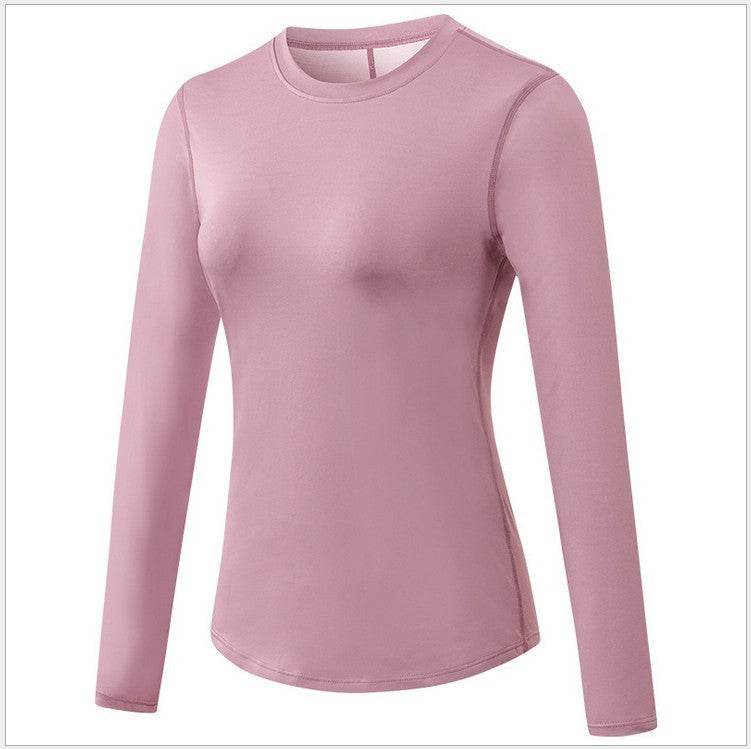 Quick Drying Breathable Long Sleeve Yoga Workout Gym T-shirt for women