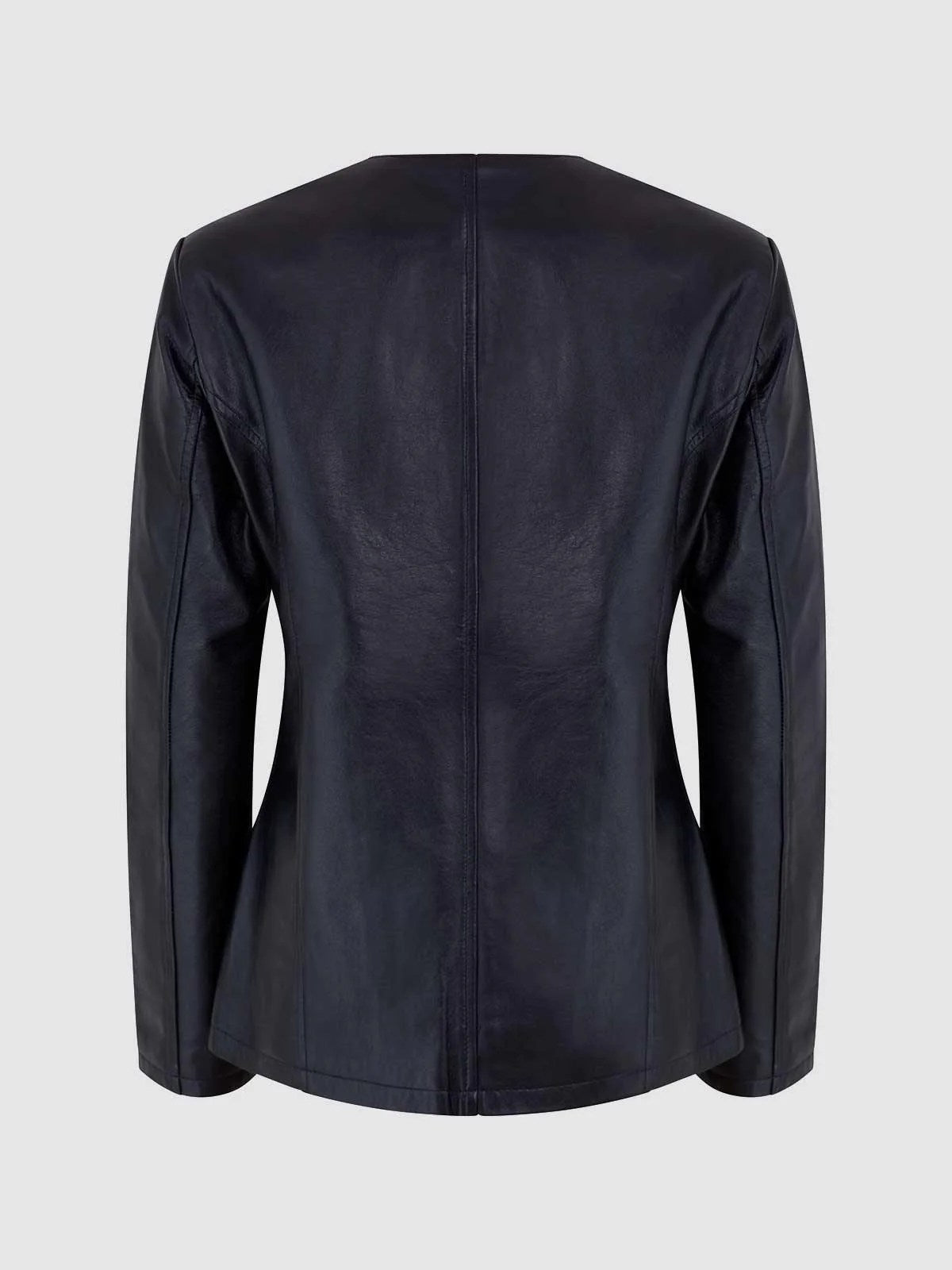 Slim Leather Jacket-2