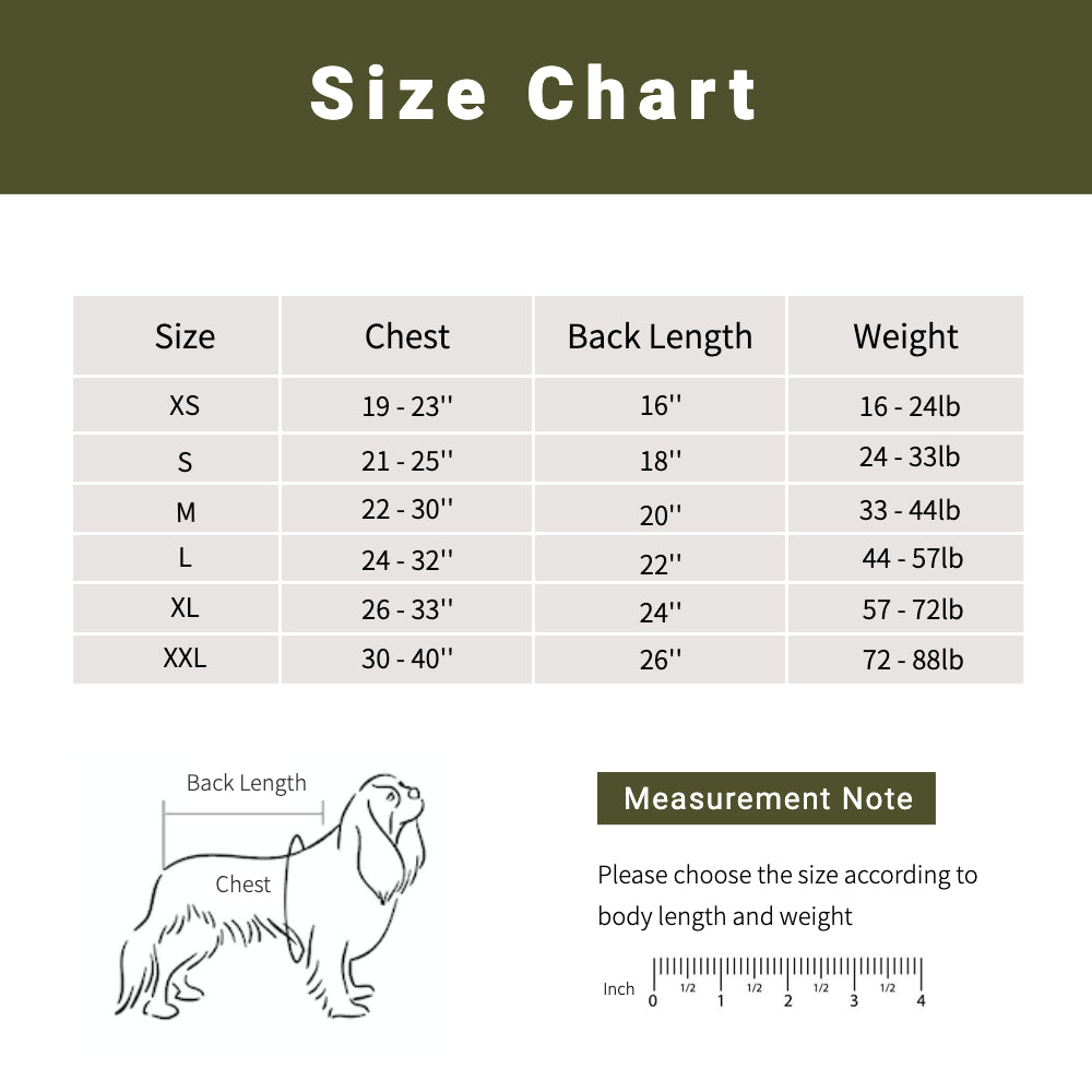 Waterproof Double-Layer Winter Dog Coats - Insulated, Windproof, and Reflective Dog Jackets for Large Dogs - Ideal for Rainy and Snowy Days, Easy to Put On and Take Off