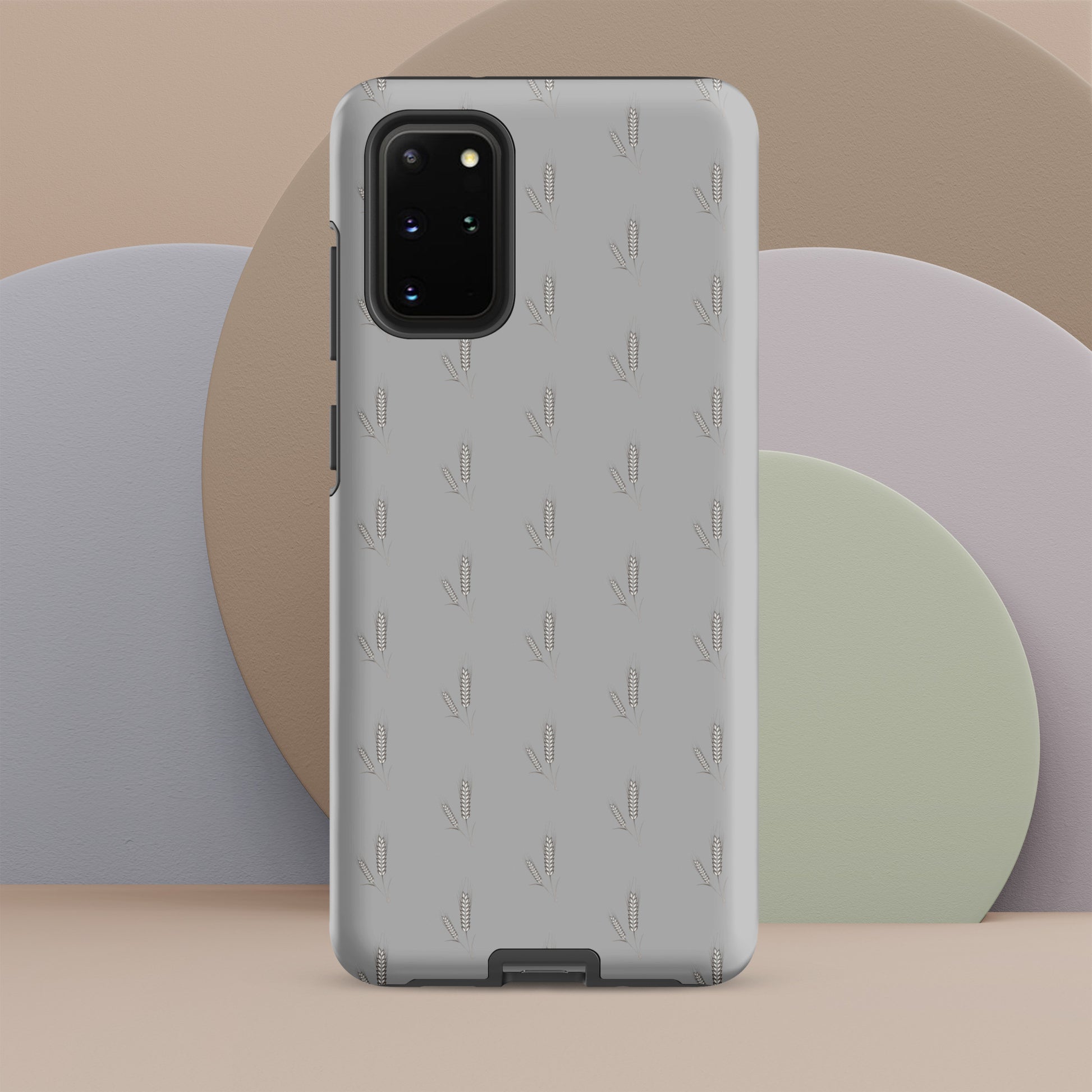 Grano Pattern Tough Case for Samsung® - Grey-5