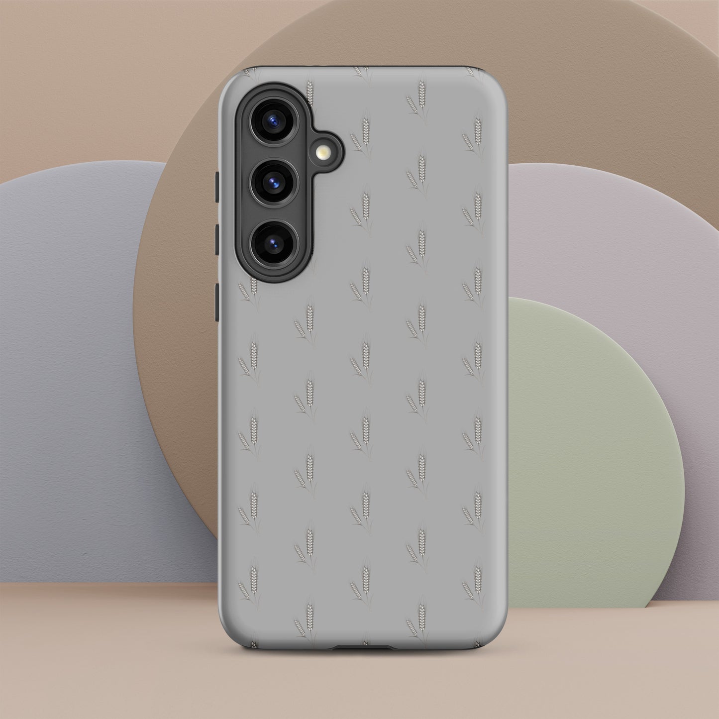 Grano Pattern Tough Case for Samsung® - Grey-18