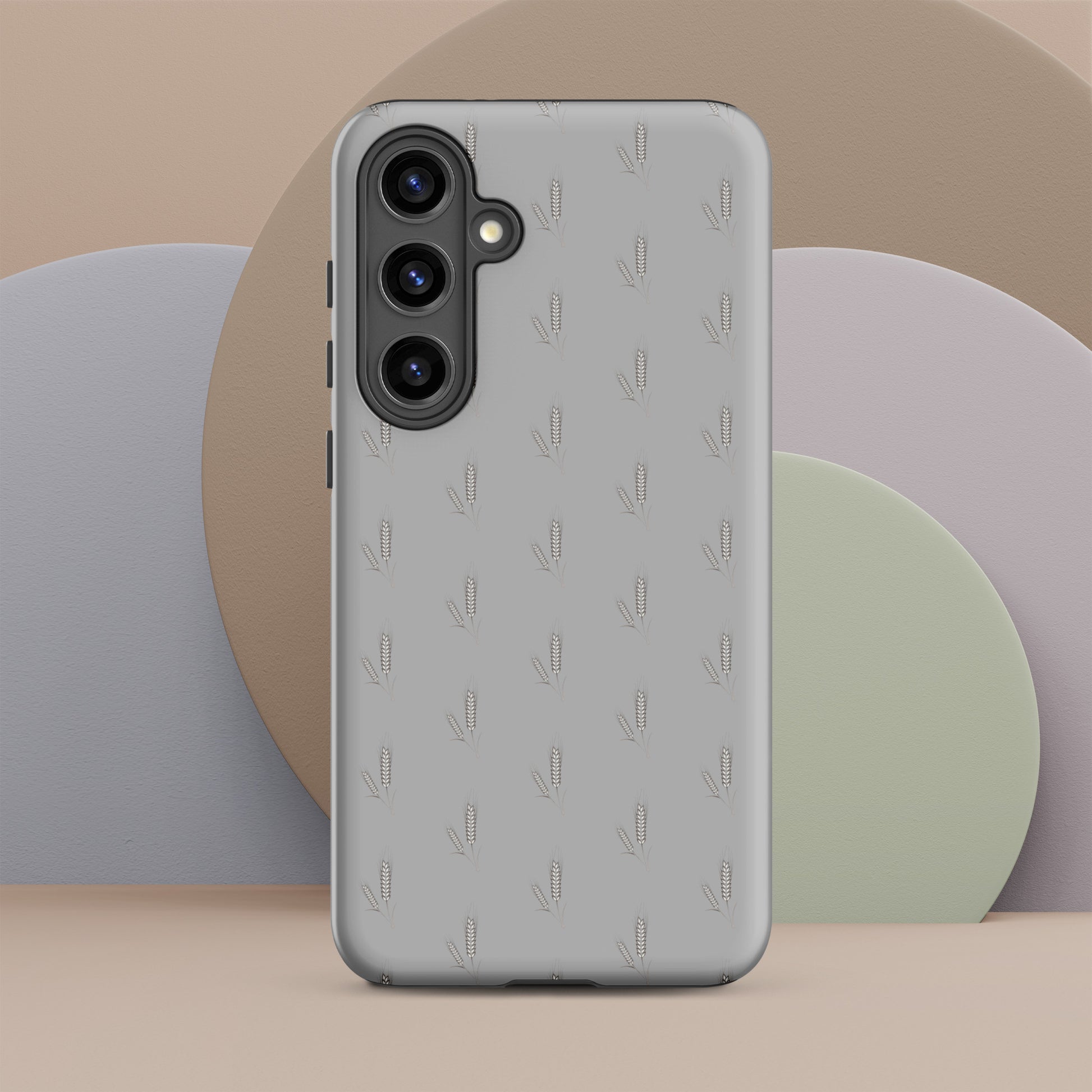 Grano Pattern Tough Case for Samsung® - Grey-18