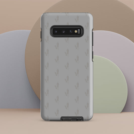 Grano Pattern Tough Case for Samsung® - Grey-0