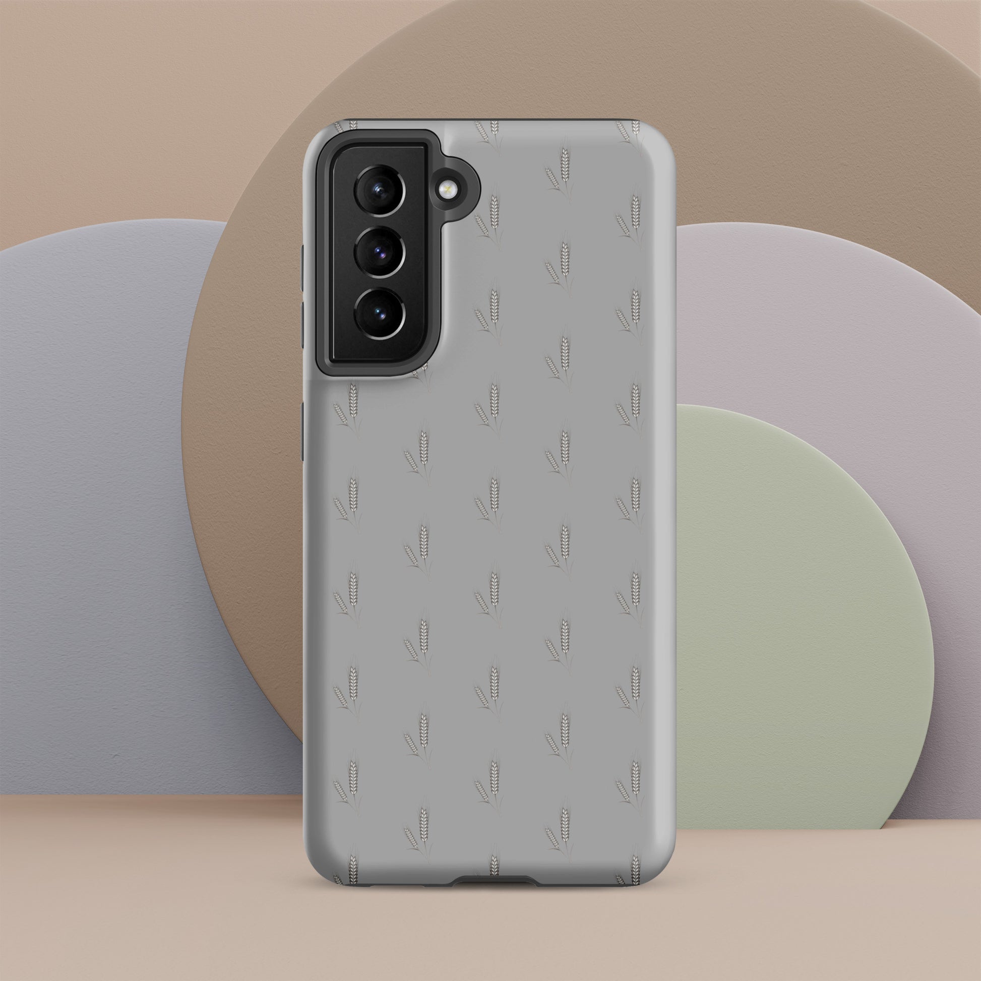 Grano Pattern Tough Case for Samsung® - Grey-7
