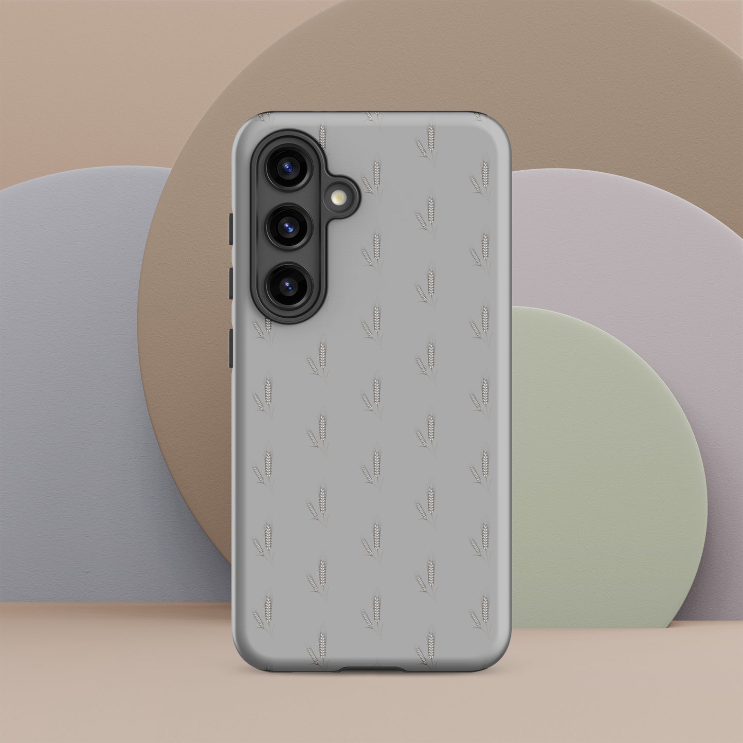 Grano Pattern Tough Case for Samsung® - Grey-17