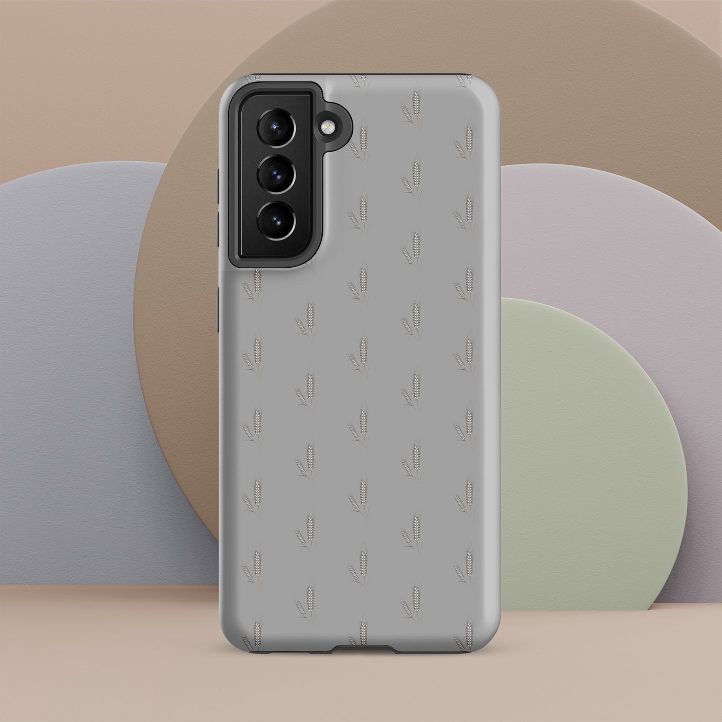 Grano Pattern Tough Case for Samsung® - Grey-10