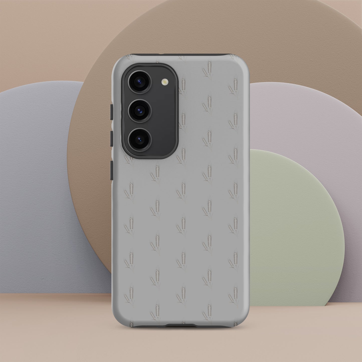 Grano Pattern Tough Case for Samsung® - Grey-14