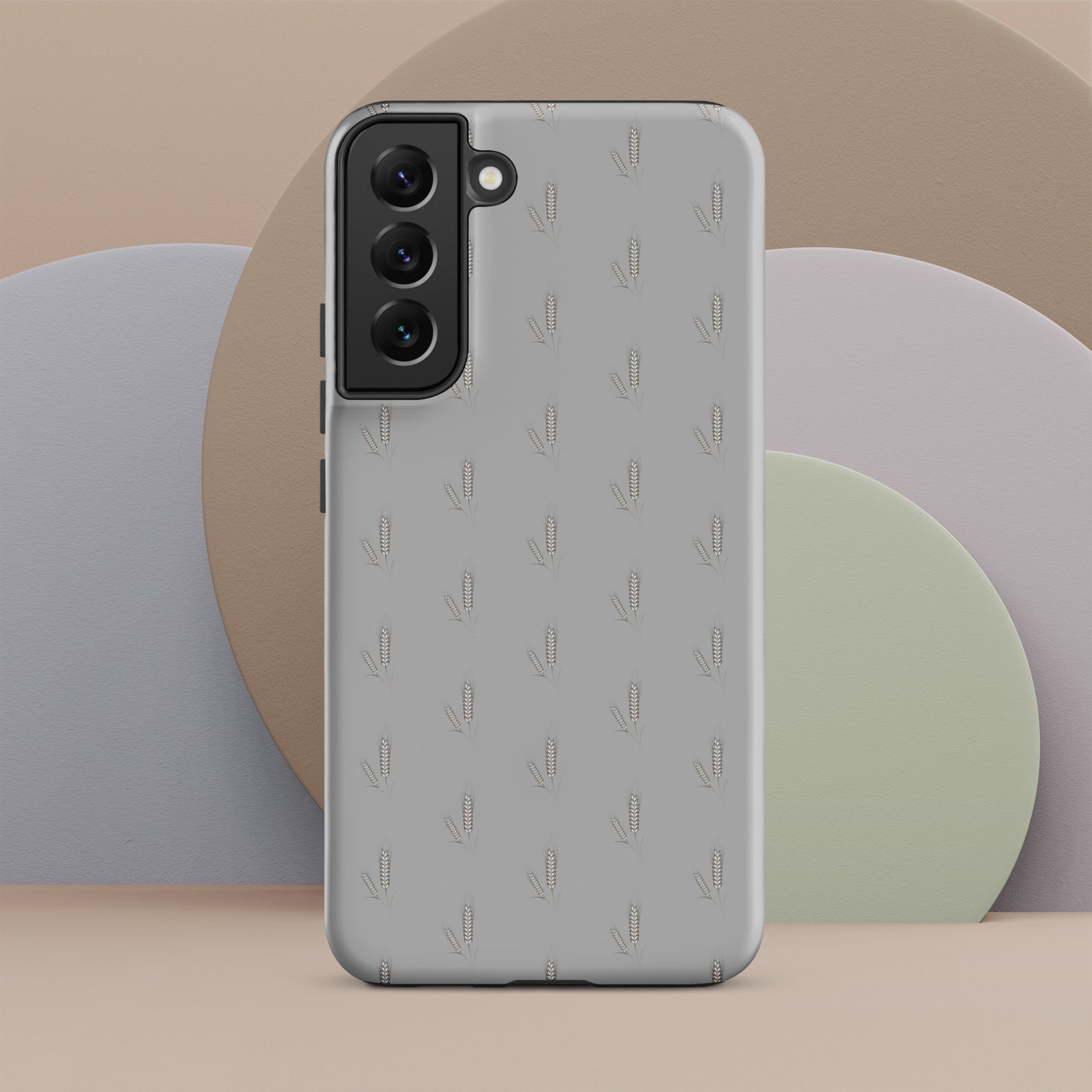Grano Pattern Tough Case for Samsung® - Grey-12
