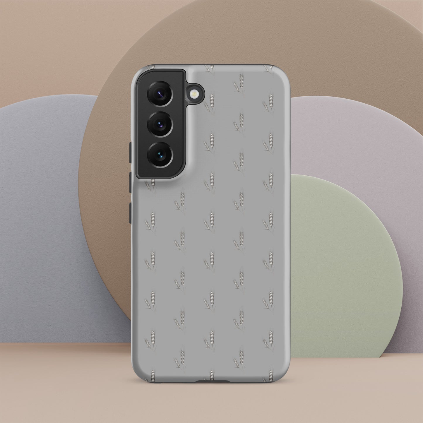 Grano Pattern Tough Case for Samsung® - Grey-11