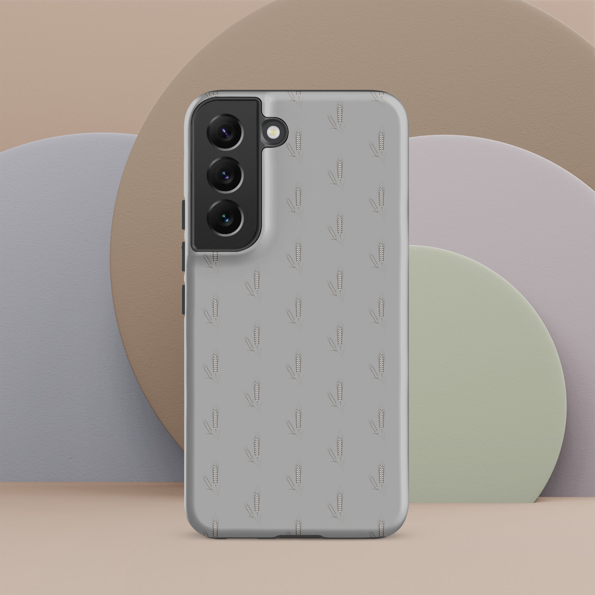 Grano Pattern Tough Case for Samsung® - Grey-11