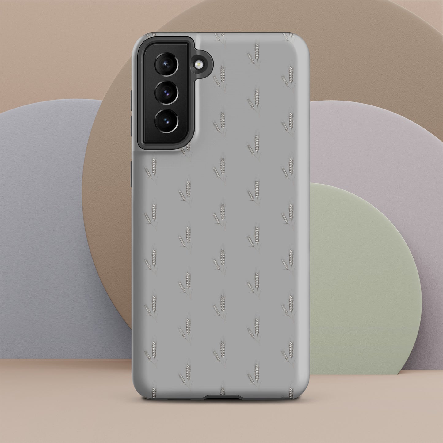 Grano Pattern Tough Case for Samsung® - Grey-8