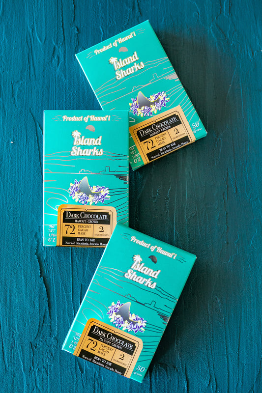 72% Hāmākuā Grown Dark Chocolate 3-Pack!-0