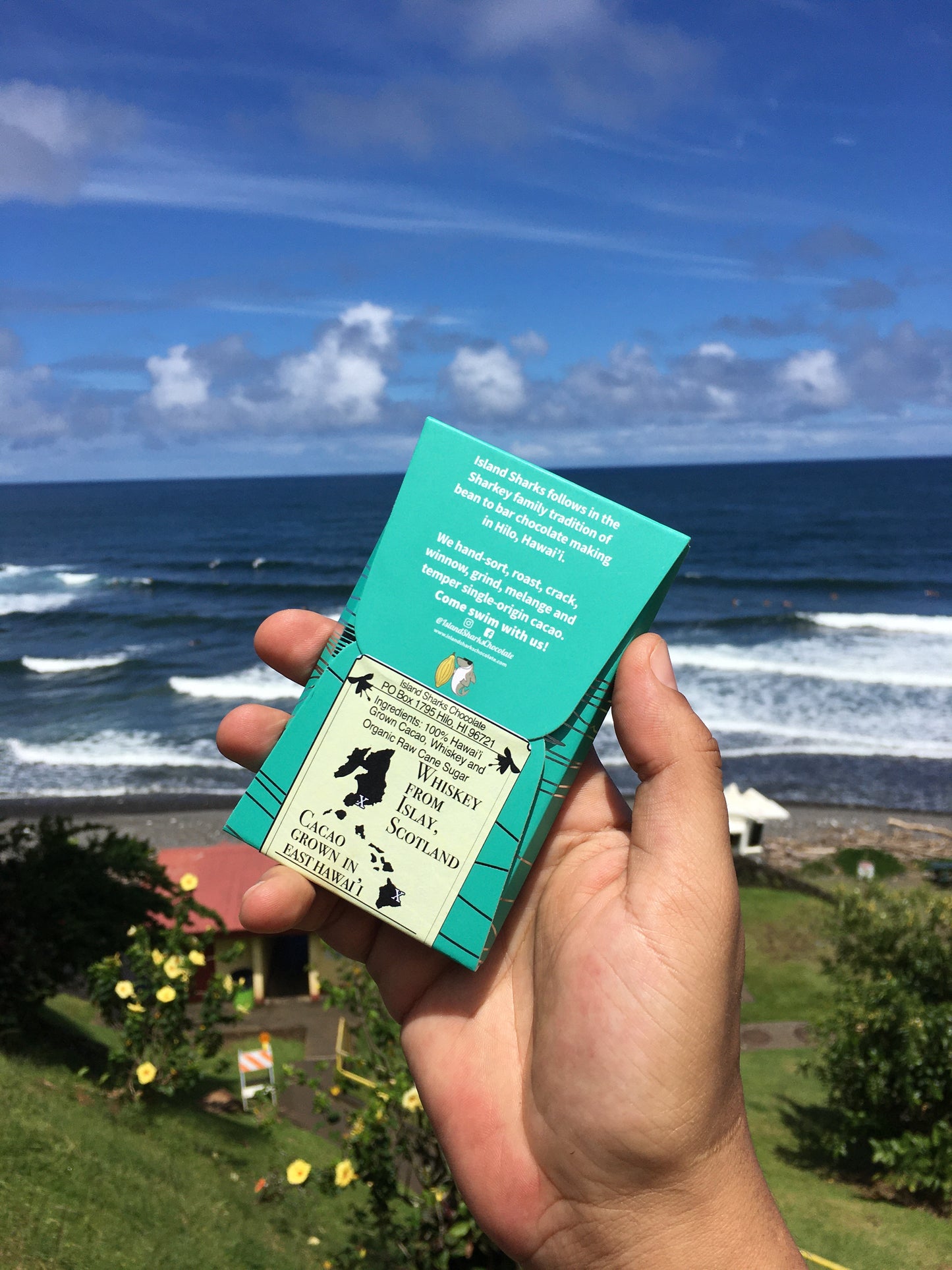 10 - Year Laphroaig Scotch-Whiskey Infused 71% Hawaiian Dark Chocolate-2