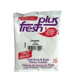 Fresh Plus Lemonade Drink Crystals - Drink and Slush Mix - Lynch - Case ( 12 x 450 grams)-3