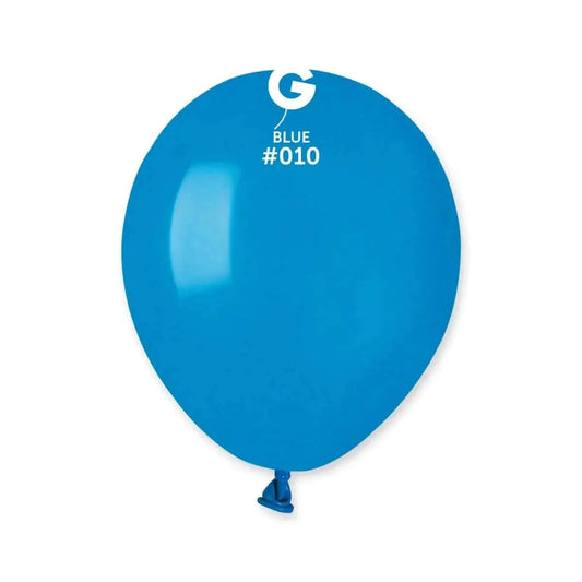 Gemar - 5" Royal Blue Latex Balloons #010 (100pcs)-0