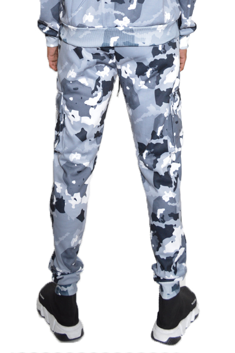 Camo Cargo Joggers-3