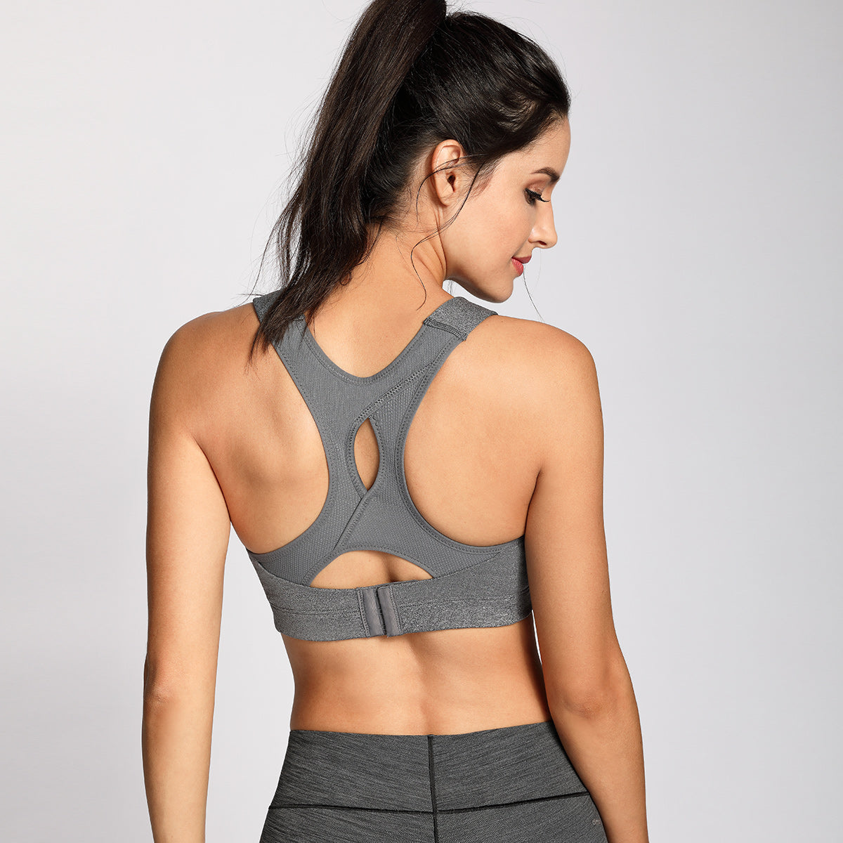High Impact Lightly Padded Wireless Active Bra-2