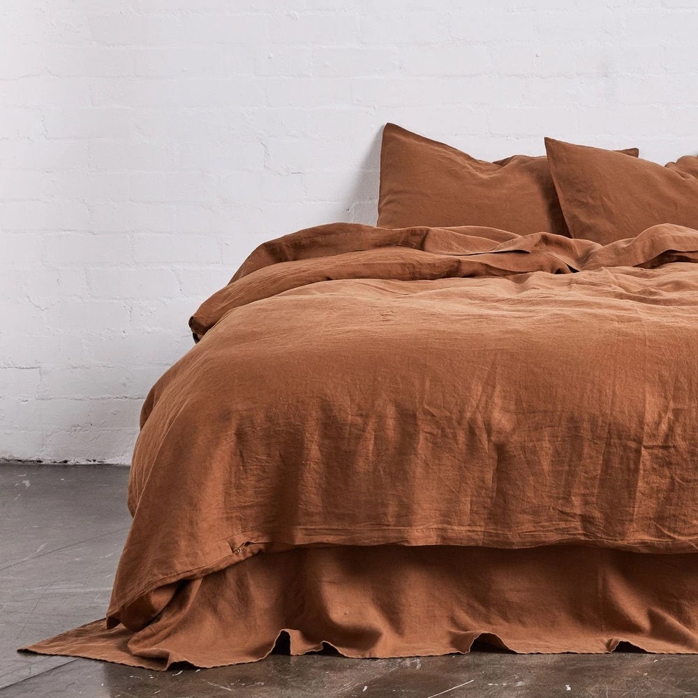 Linen Cotton Sheet Sets-7