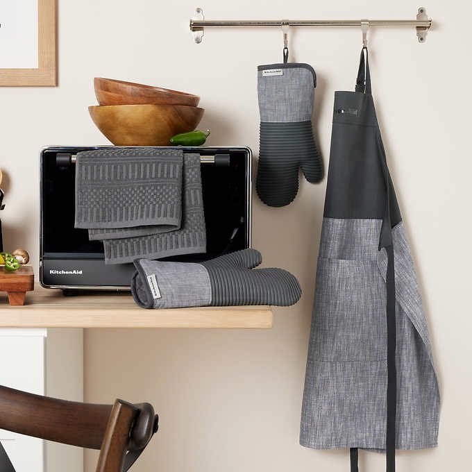 Kitchen Aid 4-Piece BBQ Set - Grey-1