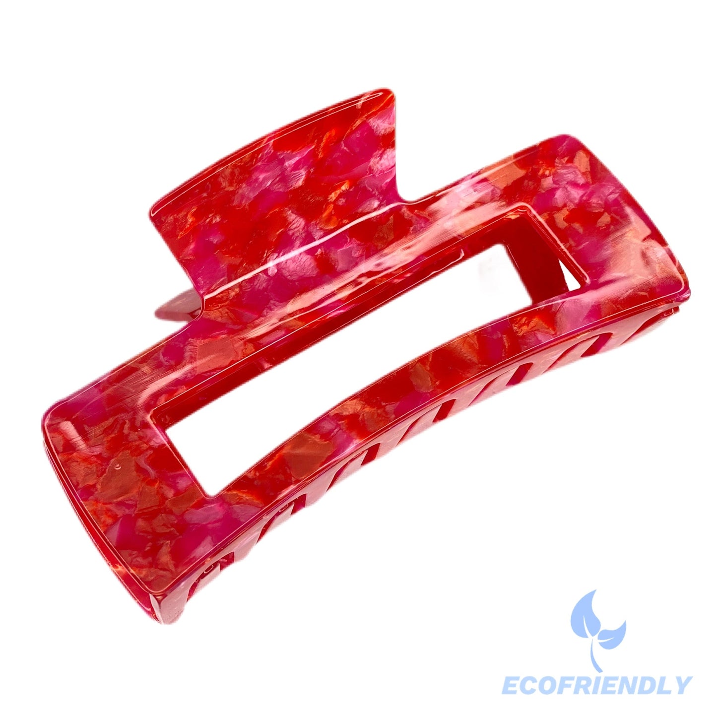 Ecofriendly Acetate Large Claw - Fruit Punch-0