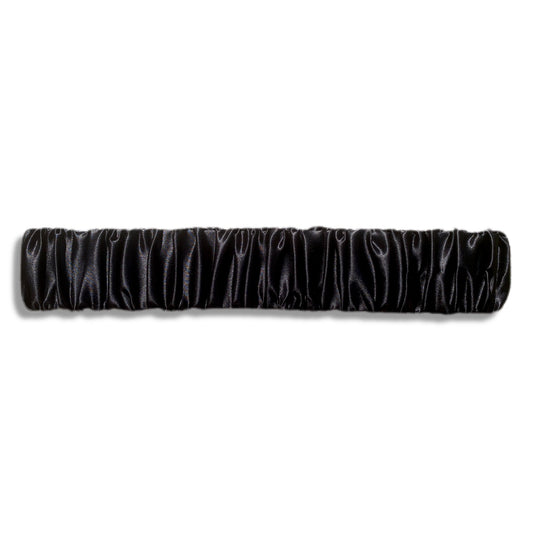 Vanity Organic Silk Headband - Black-0