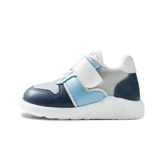 Innocently Soft Sole Non-Slip Pre-walker Blue Baby Sneakers-0
