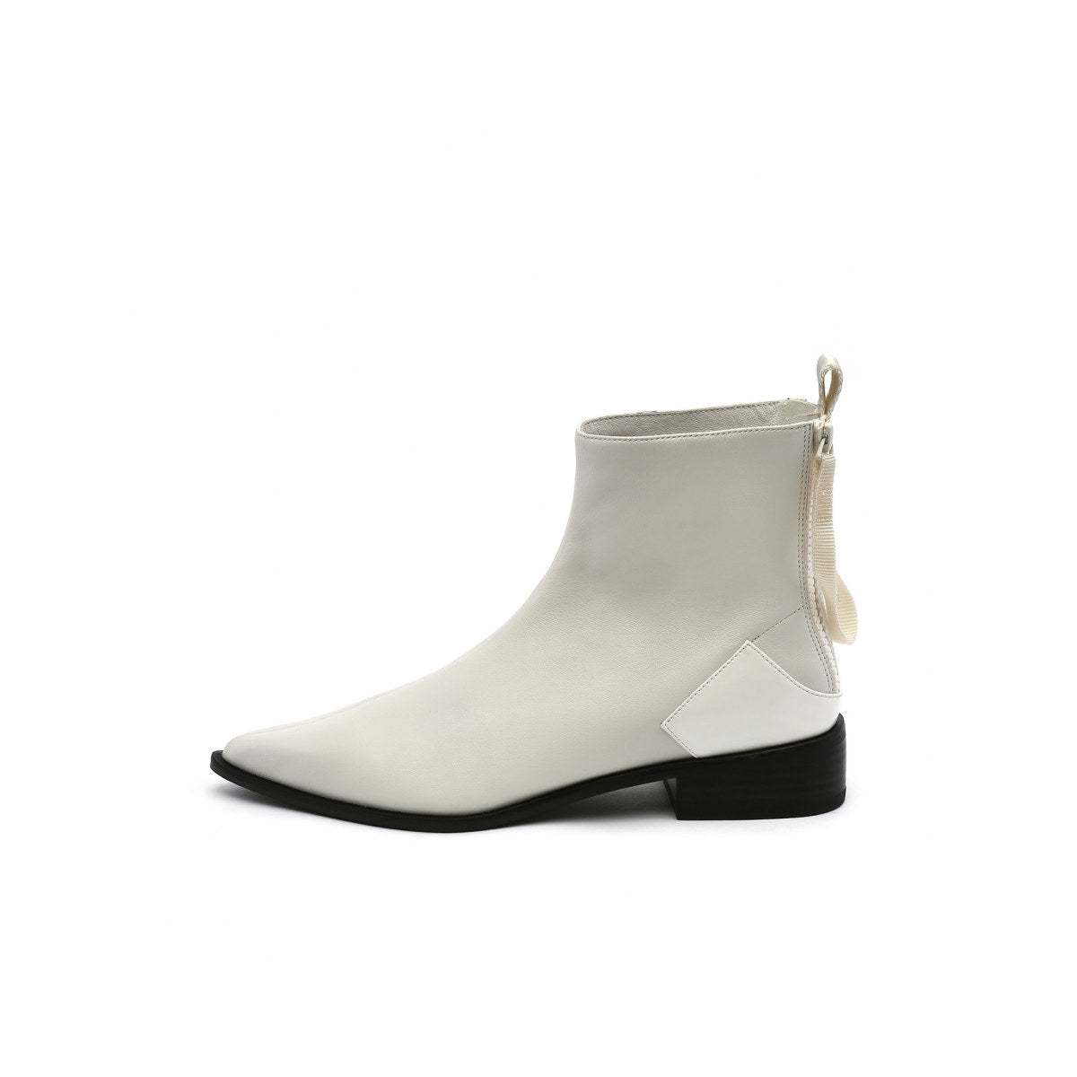 Leather Back-Zip Walking Boots-8