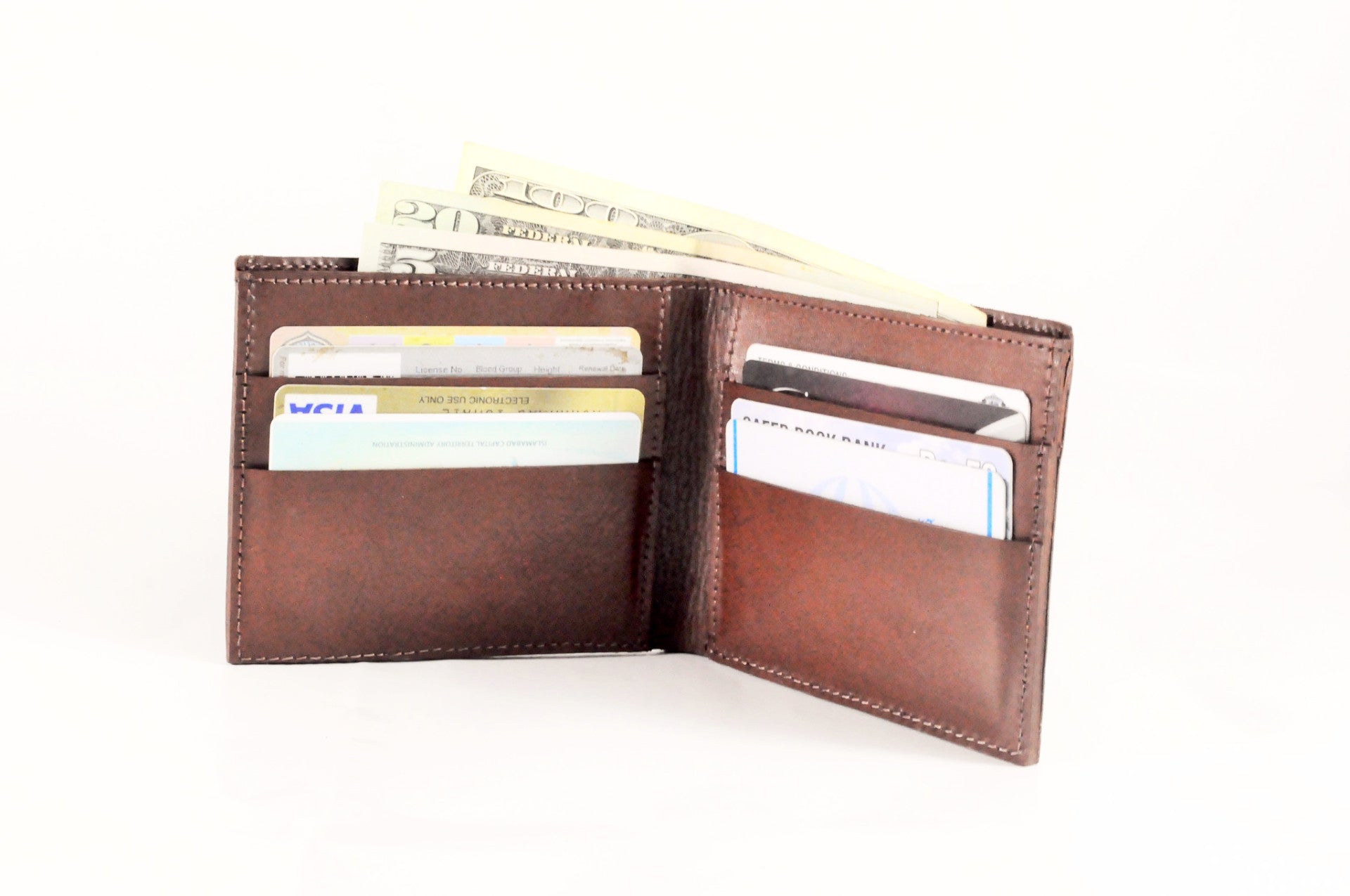Small & Minimalist Leather Wallet-0
