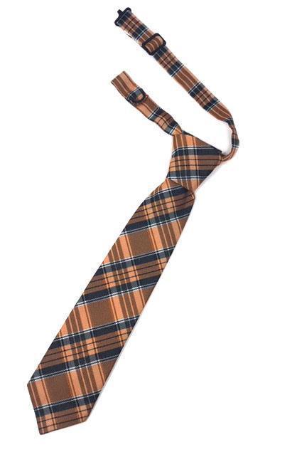 Madison Plaid Kids Necktie-2