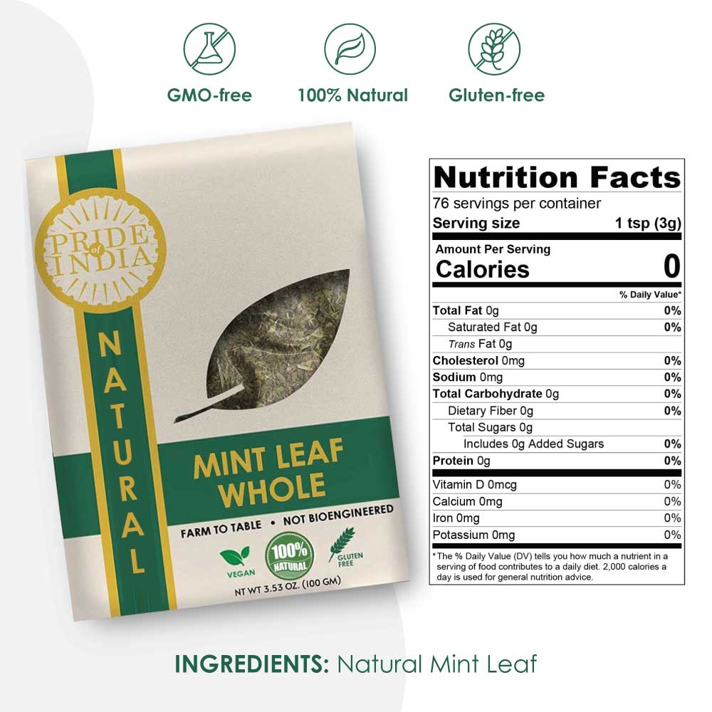 Gourmet Mint Leaf Whole-1