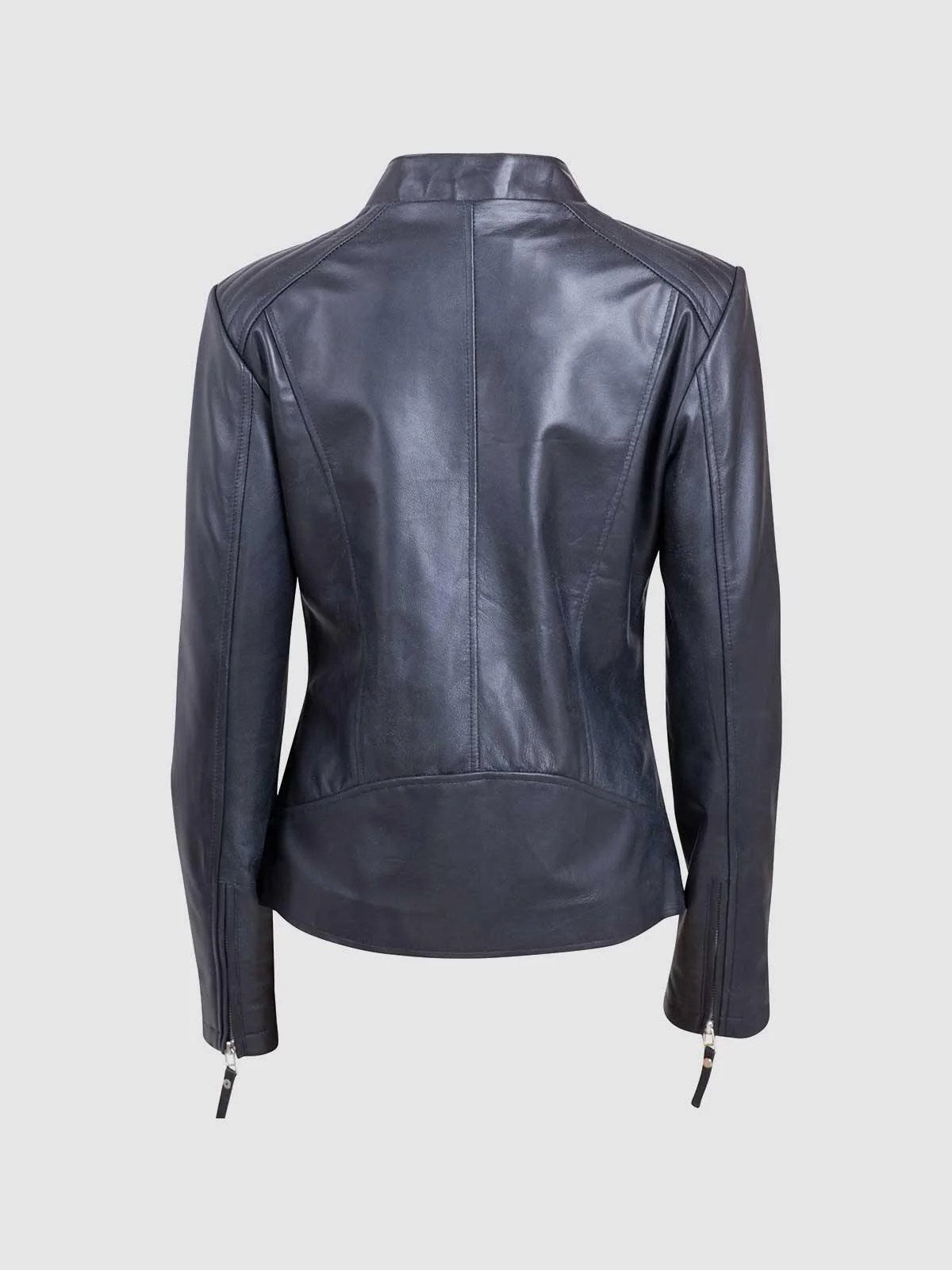 Classic Moto Leather Jacket-2