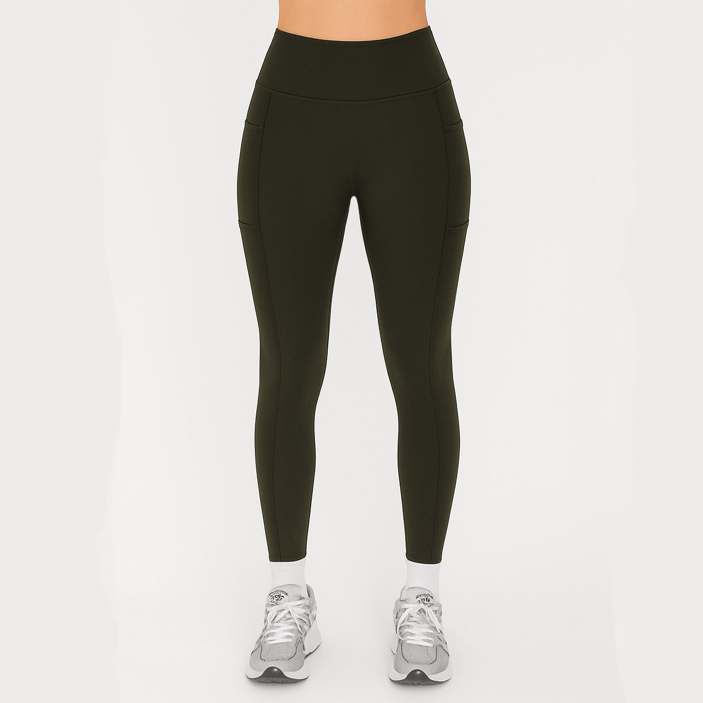 2014 - Women's Seamless Pocket Athletic Leggings-2