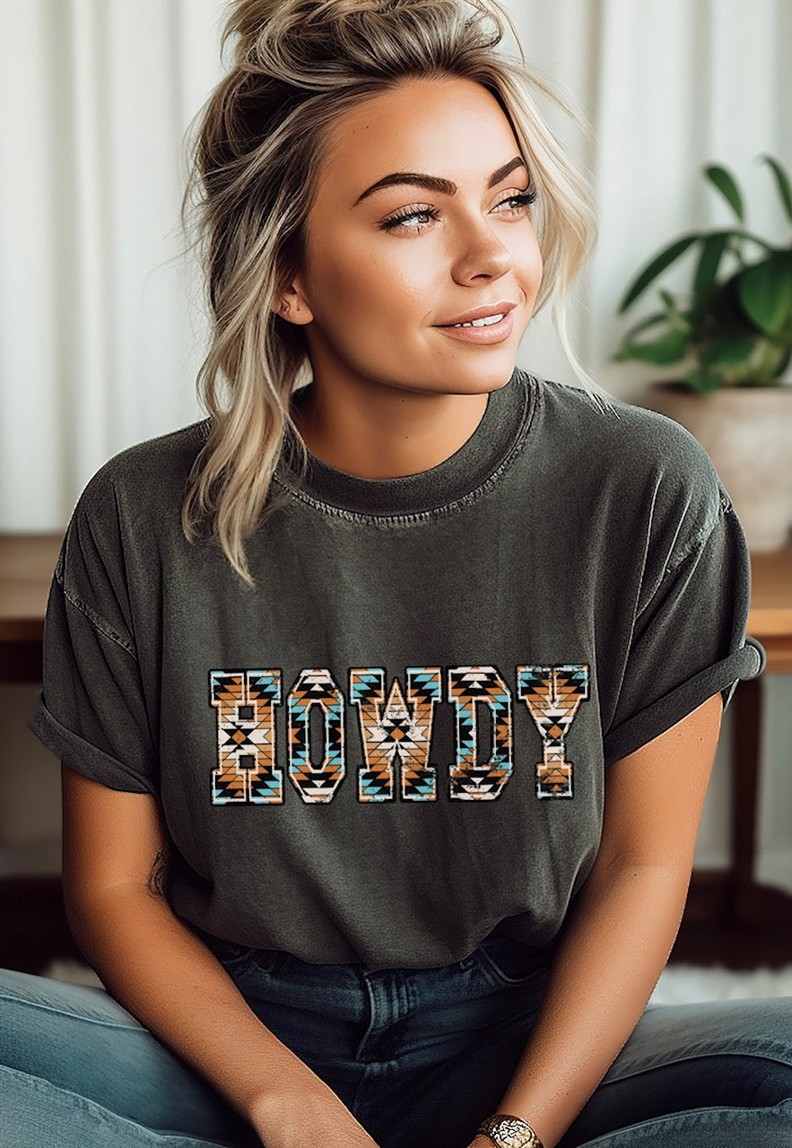 Aztec Howdy - Comfort Tee-3