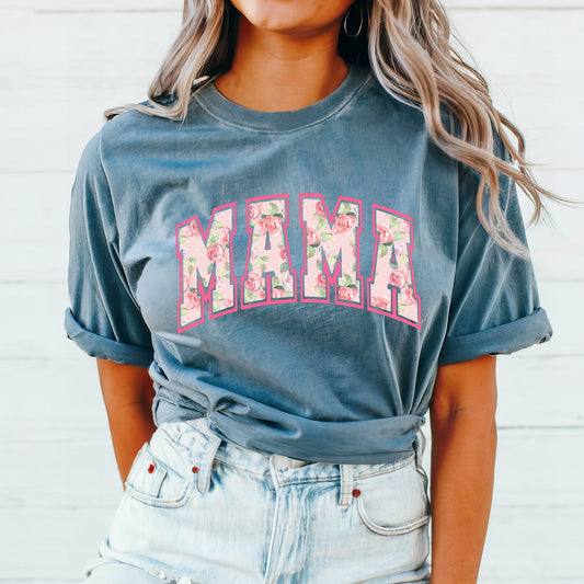 Mama Floral Varsity-0