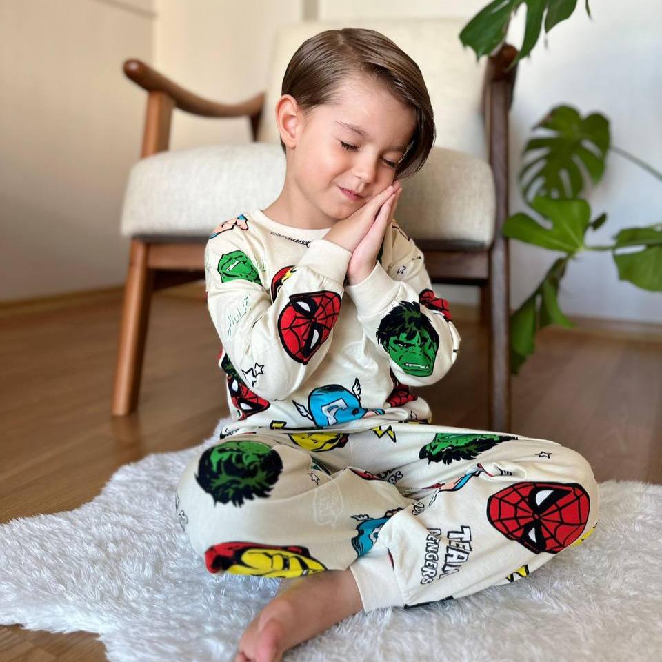 Boy Hero Pyjama Set-4