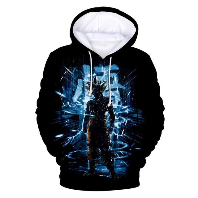 Dragon Ball Z Hoodies 3D Hooded Pullover Coats Sportswear Sweatshirt Dragonball Super Saiyan Son Goku Vegeta Outfit Outwear Tops-12