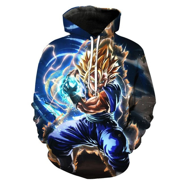 Dragon Ball Z Goku 3D Hoodie Coat Men Women Sweatshirts 3D Hoodies Pullovers Outerwear Hoodie Jacket-9