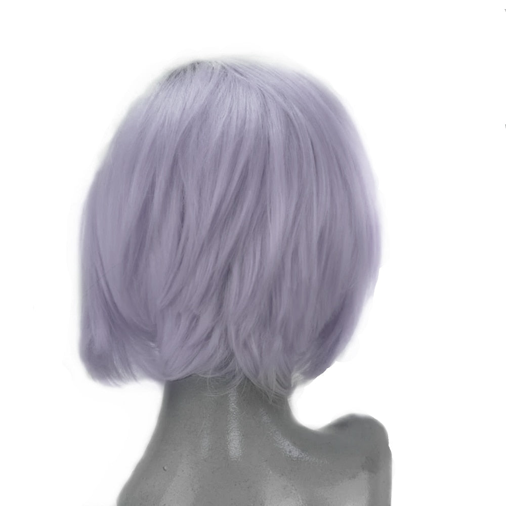 Short Straight Hair Synthetic Blonde Side Part Lace Front Wig  Heat Resistant Cosplay Wigs For black Women-1