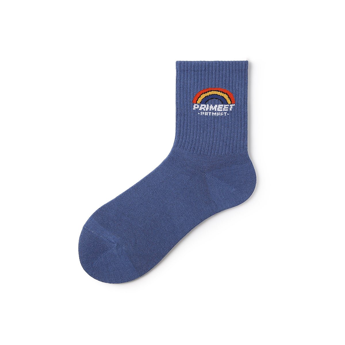 Rainbow Day All-season Unisex 5pcs Crew Socks Set-3