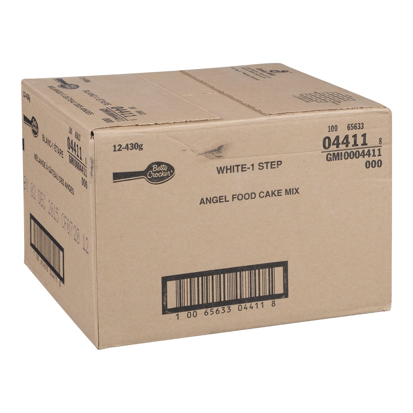 Mix Cake Angel Food - 36 x 12 g - Betty Crocker - Baking Mixes and Ingredients - Canadian Distribution-1