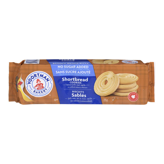 Cookie Shortbread Swirl No Sugar - 12 x 225 g - Voortman - Restaurant and Foodservice Ingredients - Canadian Distribution-0